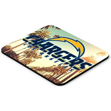 Imagem de Mouse pad para jogos, mousepad de futebol esportivo com base de borracha antiderrapante para laptop computador desktop tapete de jogo de mesa, presente para fãs design de palmeira