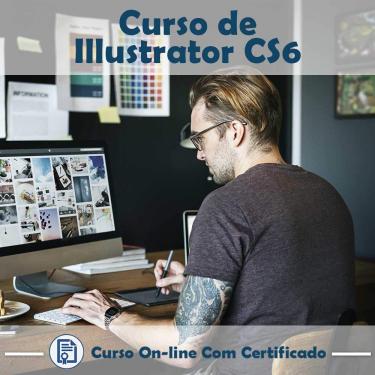 Imagem de Curso Online em videoaula de Illustrator CS6 com Certificado + 2 brindes