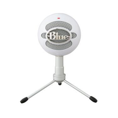 Imagem de Microfone Condensador Logitech USB Blue Snowball iCE - Branco 988-000070 - Branco