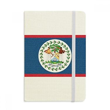 Imagem de Caderno de papel oficial da bandeira da América do Norte com capa dura de tecido
