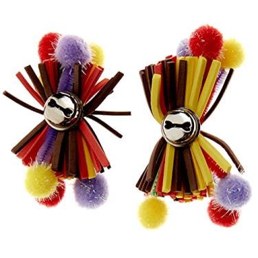 Imagem de Western Pet PET-497 Brinquedo para Gato Pompom com Guizo, Multicor