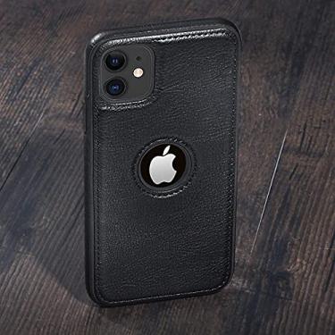Imagem de Para iPhone 14pro max 13 12 Pro 11Pro Max Case Business Stitch Case Cover para iphone 12 Pro Max XR X 13Pro Case, Preto, Para iPhone 14Pro Max
