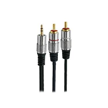 Imagem de PIX Cabo De Audio P2+2rca Nickel Fitz 2mts, Santana Centro, 018-0702