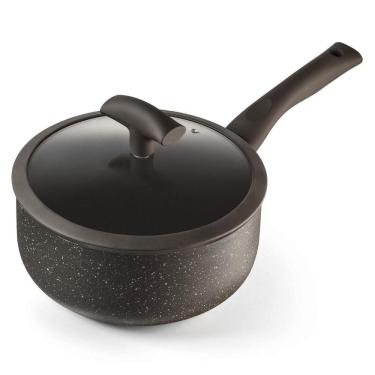 Imagem de Panela com Fundo de Indução 1,75 Litros em Alumínio 18 cm Marrom Hérculescules