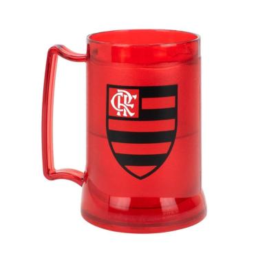 Imagem de Caneca Gel Isolante Térmico 400ml - Flamengo-Unissex