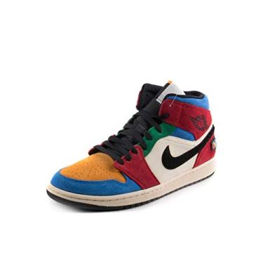 Imagem de (Men's) Air Jordan 1 Mid SE x Blue the Great 'Fearless' (2019) CU2805-100