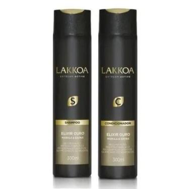 Imagem de Kit Shampoo + Condicionador Elixir Ouro Lakkoa