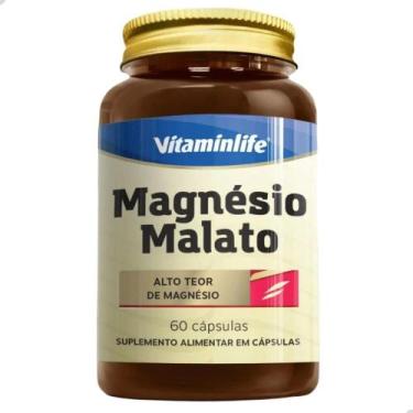 Imagem de Magnésio Malato Alto Teor  60 Cápsulas Vitaminlife