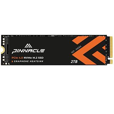 Imagem de Timetec SSD para jogos PCIe 4.0 de 2 TB com espalhador de calor de grafeno NVMe PHISON PS5027-E27T PCIe Gen4x4 M.2 2280 3D NAND TLC 2000TBW Velocidade de leitura/gravação de até 7.400/6.400 MB/s para