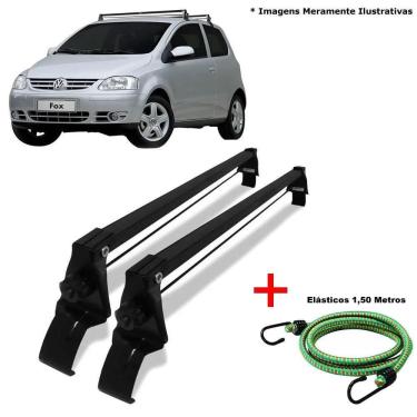 Imagem de Rack teto bagageiro fox 2 portas 12 a 16 e 1 elastico corda