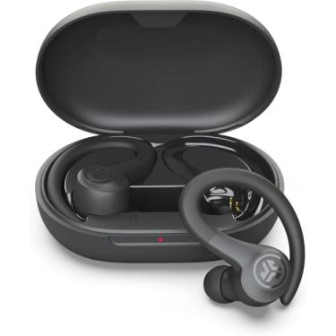 Imagem de Waillynice Para fones de ouvido de treino sem fio com chamadas claras C3, design esportivo seguro de gancho, 32 horas ou mais de reprodução por Bluetooth e 3 configurações de som equalizador (grafite)