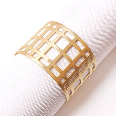 Imagem de ARGOLA DE GUARDANAPO MESA DECÓR CATENA OURO VELHO