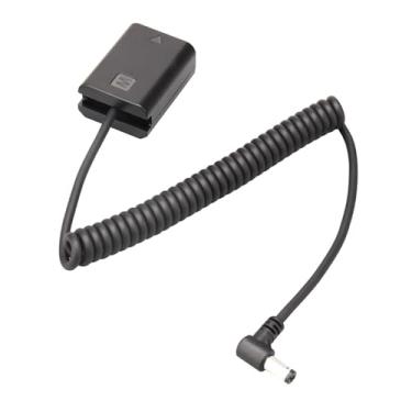 Imagem de Bateria falsa de fonte de alimentação para câmeras, NP-FW50 Kit de carregador acoplador conversor para Sony A7 A7R2 A6500 A6400 Power Bank, com cabo DC