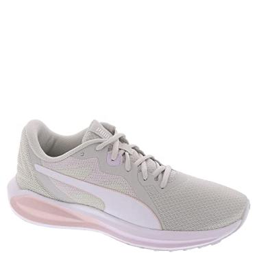 Imagem de PUMA Tênis feminino Twitch Runner, Nimbus Nuvem-puma Branco Giz Rosa, 9