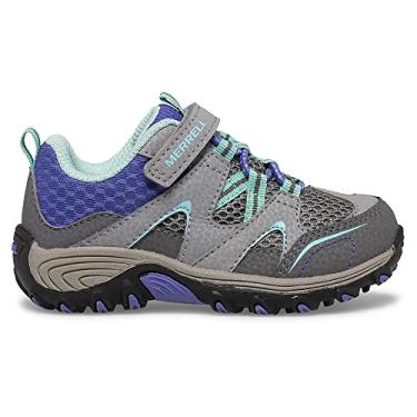 Imagem de Merrell Trail Chaser Hiking Shoe (Little Kid/Big Kid), Grey/Multi, 3 M US Little Kid