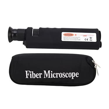 Imagem de Lupa de Fibra óptica, Microscópio de Fibra óptica Portátil 400X Microscópio Monocular de Fibra óptica Portátil 1,25 2,5 Mm Com Bolsa de Armazenamento, Microscópios USB
