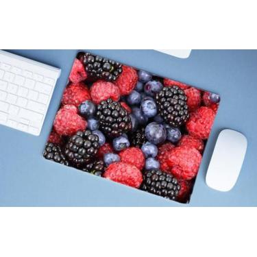 Imagem de Mouse Pad Emborrachado Personalizado Coleção Estampas Frutas, 40 x 30 