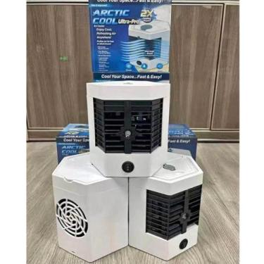 Imagem de Mini Ar Condiciona Portátil Climatizador Umidificador Clima - Wcan