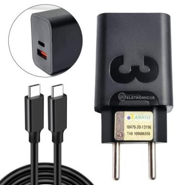 Imagem de Carregador Lehmox Carga Rápida Compativel Para Moto Z2 Force e Moto Z2