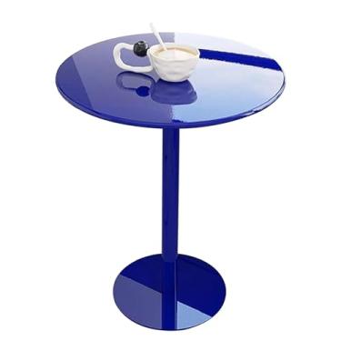 Imagem de Mesa de bar alta, mesa de bistrô, pub, mesa de coquetel, mesas redondas para café, bar, sala de jantar, cozinha, restaurante, mesa lateral de sofá, mesa de apoio, fácil de montar e limpar
