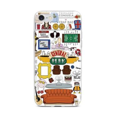 Imagem de Capinha Capa para celular Samsung Galaxy A21 normal (6.5") - Friends 1