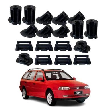 Imagem de Suporte Presilha do Forro DIANTEIRO Gol Parati Gti Tsi Glsi Bola  - JR