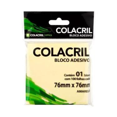 Imagem de Kit 5 Bloco Adesivo 76x76mm P/ Escritório Aviso Importantes - Colacril