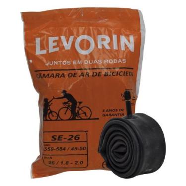 Imagem de Câmara de ar para bicicleta aro 26 levorin