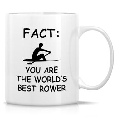 Imagem de Retreez Caneca engraçada para Rower - Copos de café de cerâmica de 325 ml para entusiastas do remo - Sarcástico, aniversário, feriado, formatura, presente de agradecimento para membros da equipe de