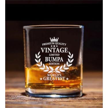 Imagem de HKDesignGift Copo de uísque gravado Vintage World's Greatest Bumpa - Presente para bebedor de uísque - Presente de aniversário para Bumpa - Melhor Bumpa Ever - Presente para o Dia dos Pais