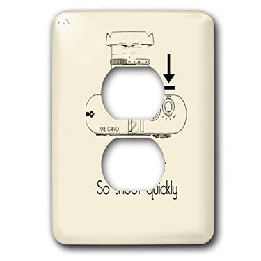 Imagem de 3dRose lsp_15072_6" Life Is Short Shoot Capa de saída rápida