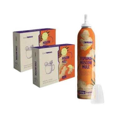 Imagem de Kit Preparado Moscow Mule Sache E Espuma Gengibre EasyDrinks - EASY DR