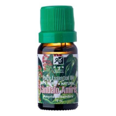 Imagem de Óleo Essencial De Sândalo Amiris 10ml - 100% Puro - RHR Cosméticos