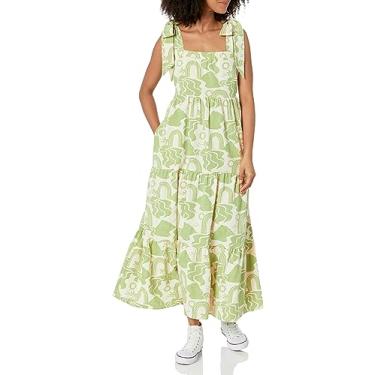 Imagem de Show Me Your Mumu Vestido maxi feminino Arabella, Areias do deserto, P