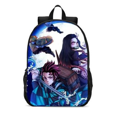 Imagem de Mochila Escolar Infanto Juvenil Anime Demon Slayer Novidades 0351 - Ge