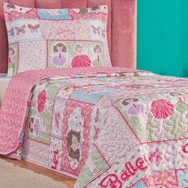Imagem de Conjunto De Lencol Solteiro Mundo Kids 200 Fios Dupla Face BOUTI - JM 