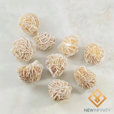 Imagem de Mini Selenita Rosa do Deserto Pedra Bruta Natural - New Infnity