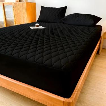 Imagem de Capa Protetora de Colchão Solteiro Impermeável Com Elástico Serene Con