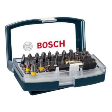 Imagem de Kit De Pontas Para Parafusar Bosch Com 32 Unidades