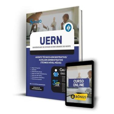 Imagem de Apostila UERN 2024 - Agente Técnico Administrativo/Auxiliar Administra