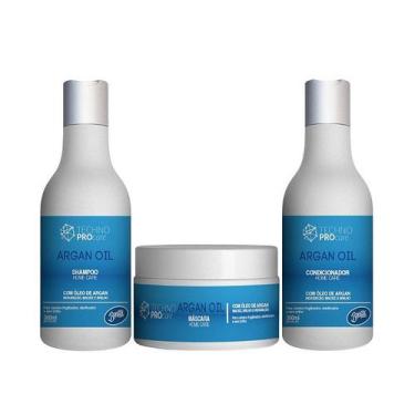 Imagem de KIT pós química profissional Techno Pro-care argan - 300ml - Bonittê C