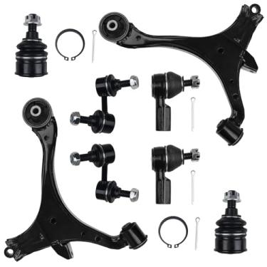 Imagem de KUSATEC 8Pcs Braço de Controle Inferior Dianteiro com Juntas Esféricas para 2001-2005 Honda Civic Coupe Sedan Kit de Suspensão, Substituição K640288 K640287 K90332 K90454 K90455 Es3581
