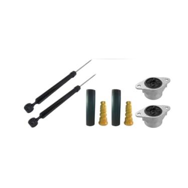 Imagem de PAR DE AMORTECEDOR TRASEIRO COM KIT BATENTE E COIFA COXIM NEW FIESTA 2010 A 2019 NOVO KA 1.0 2015 A 2021