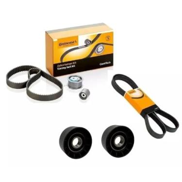 Imagem de KIT CORREIA POLY-V ALTERNADOR + DENTADA DUSTER 2011/.. 1.6
