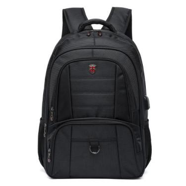 Imagem de Mochila De Costas Masculina Resistente Executiva Swissport Trabalho, U