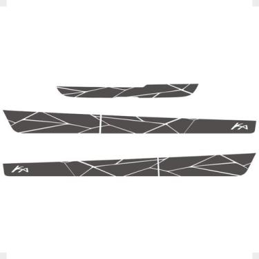 Imagem de Faixas Compatível Com Ka Hatch 2015/ Lateral/traseiro - SPORTINOX,  GR