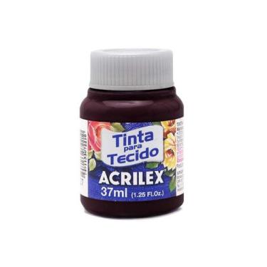 Imagem de Tinta Para Tecido Acrilex Fosca 37ml Escolha a Cor, 996 - BERINJELA