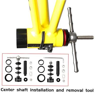 Imagem de O kit de ferramentas de suporte inferior da bicicleta remove com eficiência os suportes BB86/BB30/BB91/BB92/PF30 e instala a maioria dos rolamentos [para manutenção de bicicletas] (Versão simples)