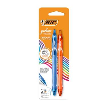 Imagem de BIC, Caneta em Gel, Gelocity, Quick Dry, Ponta Fina, 2 Cores