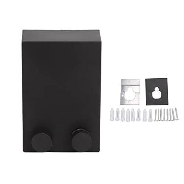 Imagem de Varal retrátil GRCFUMO, varal interno e externo de aço inoxidável, varal de secagem de roupas resistentes para banheiro de secagem suspenso, lavanderia (Cool Black)